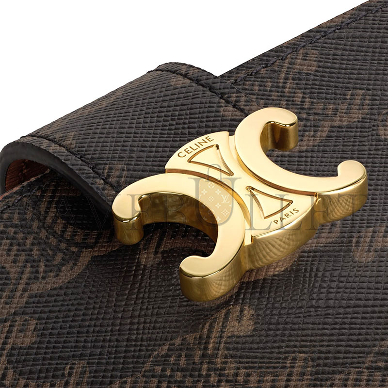 Ce1i*e accordeon card holder nino in triomphe canvas 10n842cqh.04lu (11*7*2.5cm)